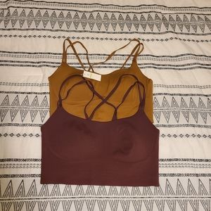 Aerie - two bralletes- small (New)